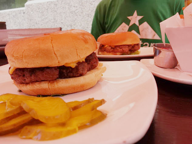 Cheeseburgers from Union Park